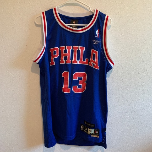 red and blue nba jersey